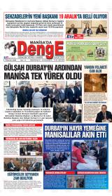 MANİSA'DA DENGE