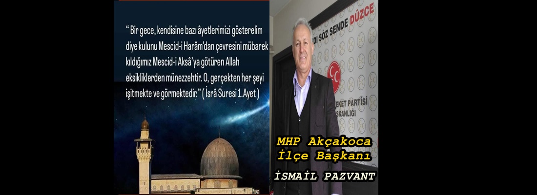 MHP İLÇE BAŞKANI PAZVANT KANDİLİNİZİ KUTLAR