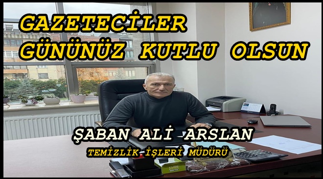HAYSİYETLİ, ŞEREFLİ, İFTİRA ATMAYAN GAZETECİLERİN GÜNÜ KUTLU OLSUN