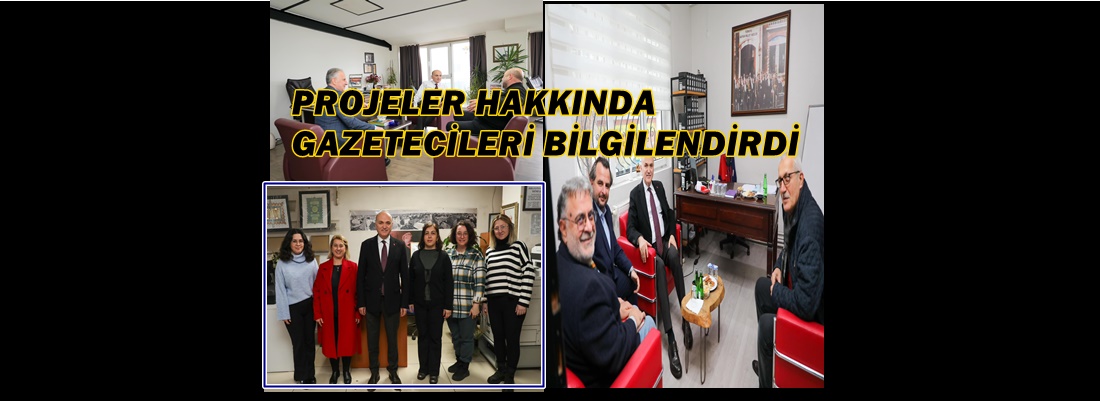 GAZETECİLER FARUK ÖZLÜ’DEN MEMNUN KALDI