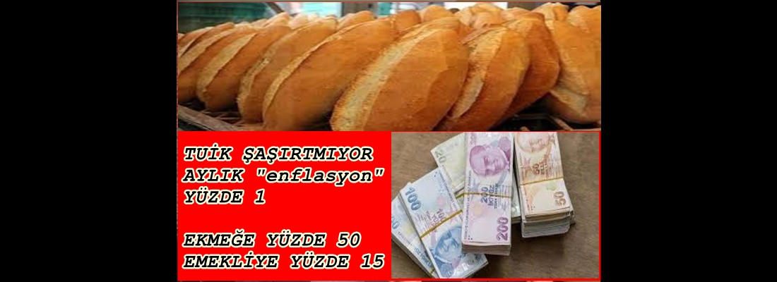 EMEKLİ İŞÇİ MEMUR ÖLSÜN FIRINCILAR YAŞASIN