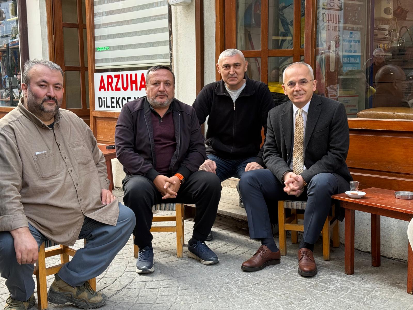 KAYMAKAM PİŞKİN’DEN  GAZETEMİZE ZİYARET