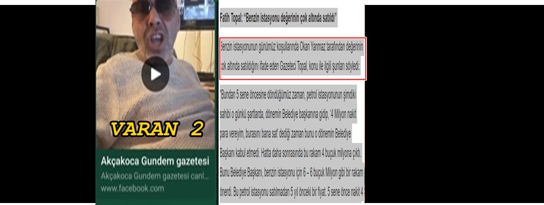 FATİH TOPAL: “BENZİN İSTASYONU DEĞERİNİN ÇOK ALTINDA SATILDI”