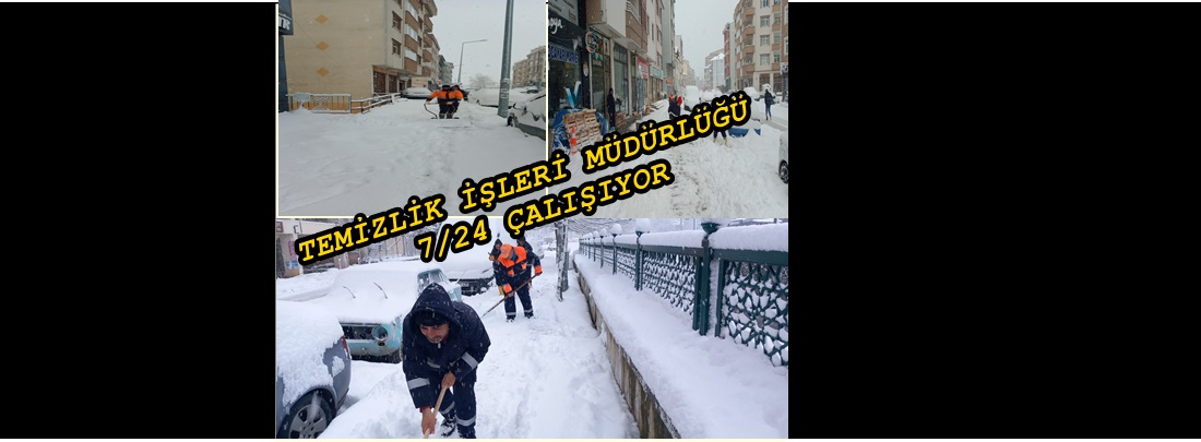 VATANDAŞLARIN MAĞURİYET YAŞAMAMASI İÇİN GECE GÜNDÜZ ÇALIŞIYORLAR