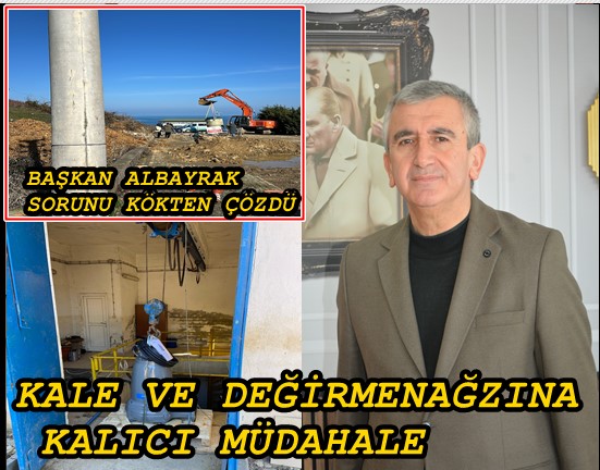 BAŞKAN ALBAYRAK SORUNU KÖKTEN ÇÖZDÜ