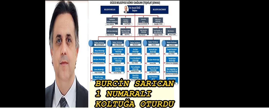 BURCİN SARICAN 1 NUMARALI KOLTUĞA OTURDU
