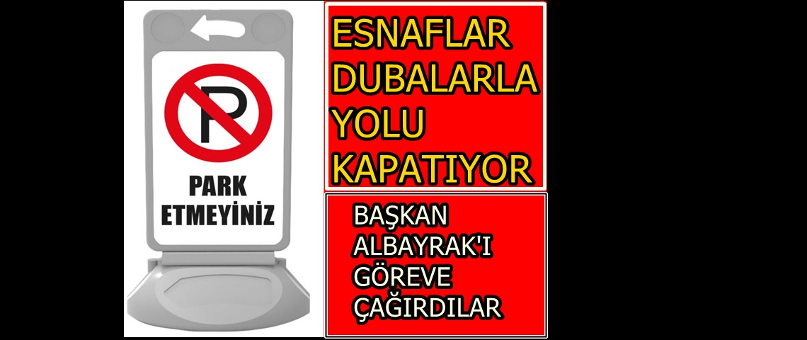 AKÇAKOCA’DA ESNAFLAR PARALI PARK ALANLARINI DUBALARLA ENGELLİYOR