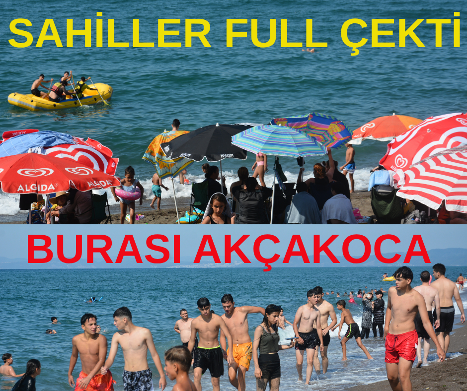 HAFTA İÇİ HAFTA SONU FARK ETMİYOR… SAHİLLER FULL DOLU