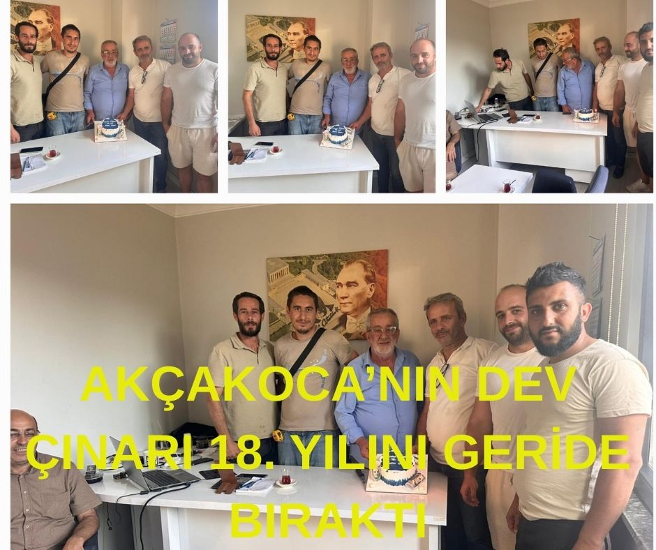 Akçakoca’nın Dev Çınarı 18. Yılını Kutladı