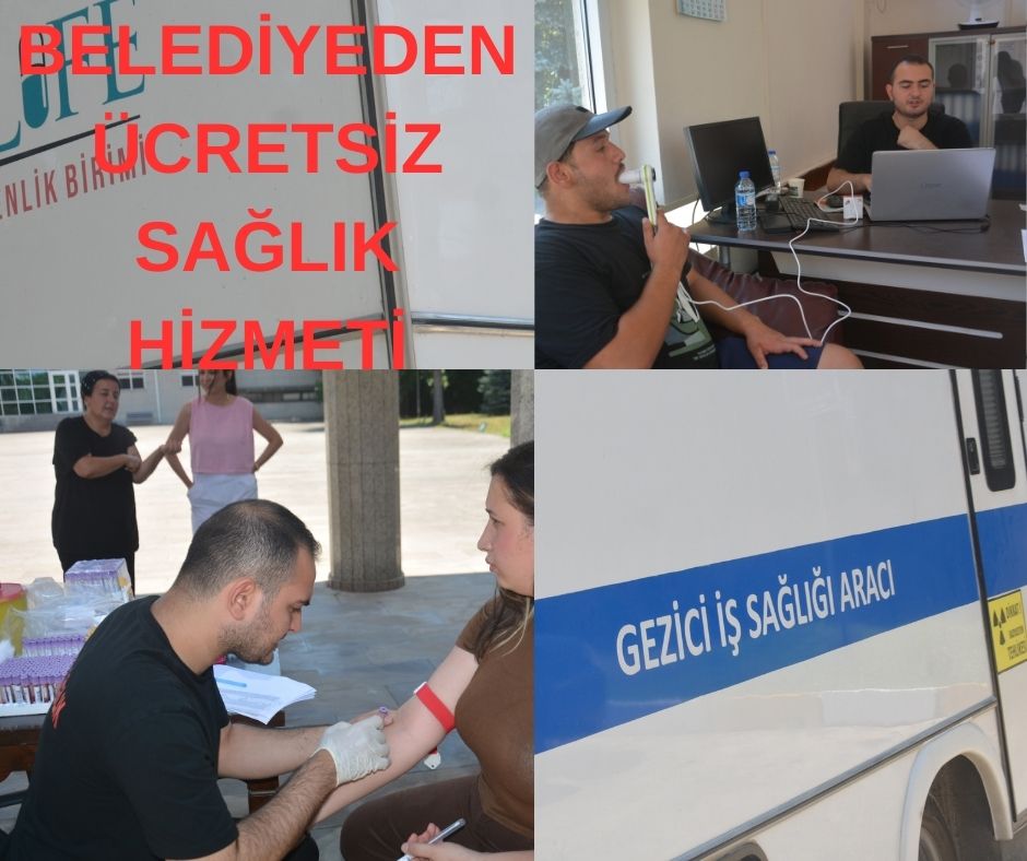 Akçakoca Belediyesi’nde Sağlık Taraması…. Ücretsiz Sağlık Hizmeti