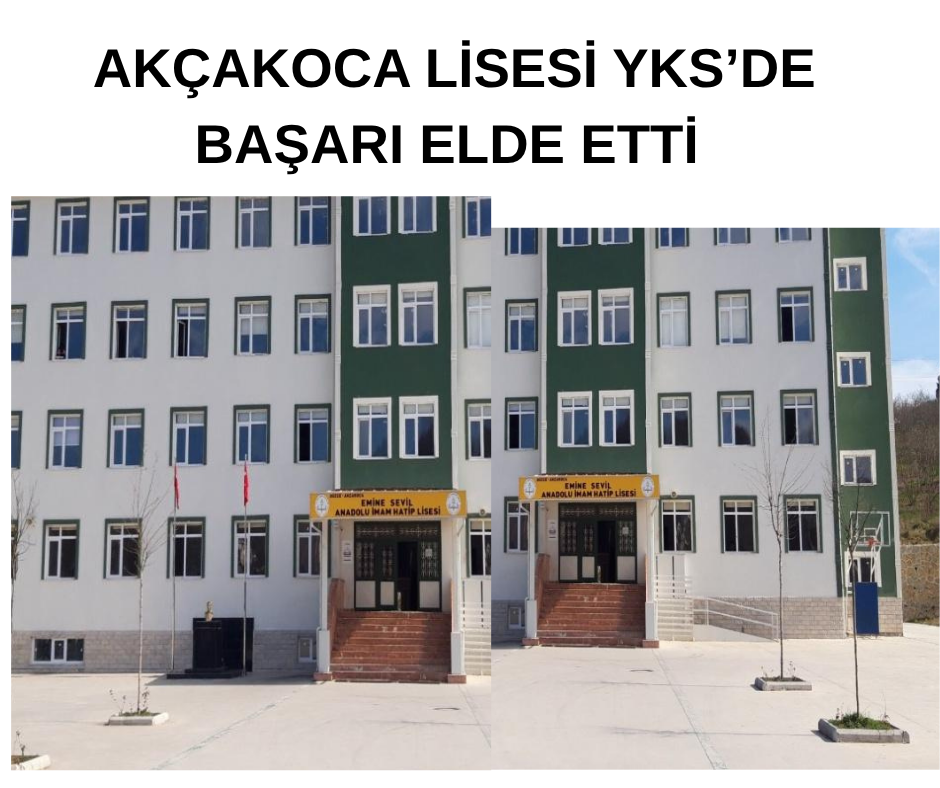 Akçakoca Lisesi YKS’de Başarı Elde Etti