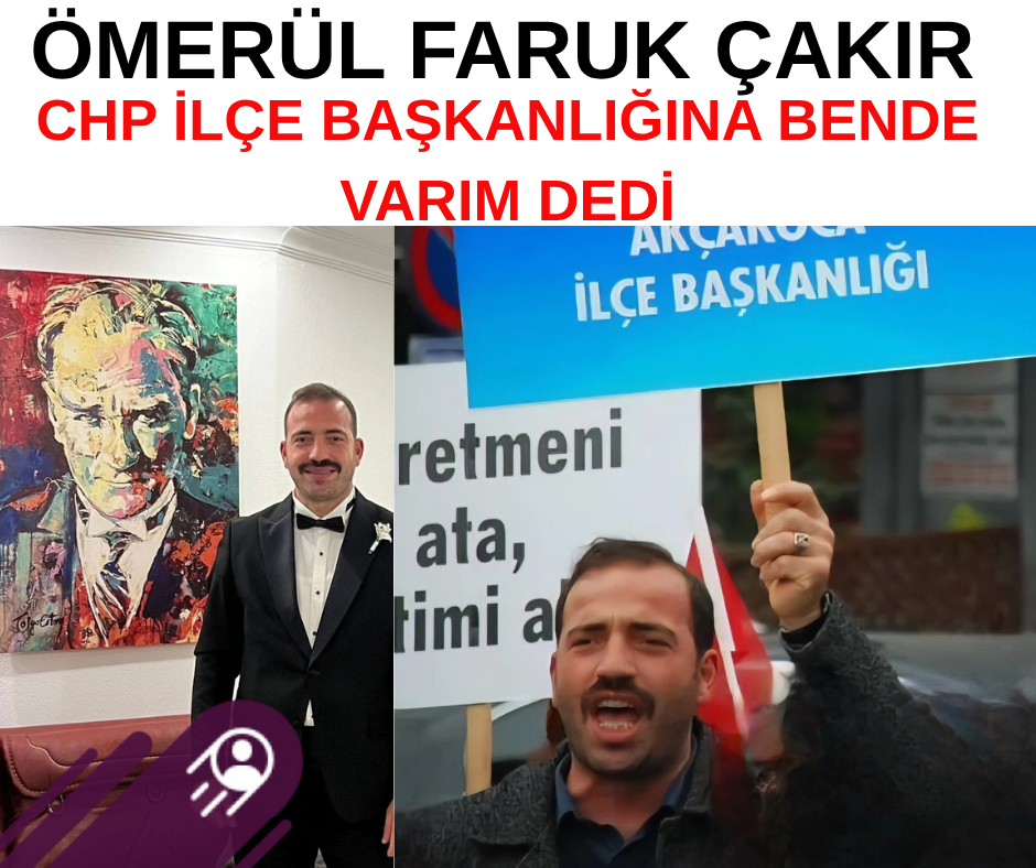 ÖMERÜL FARUK ÇAKIR, İLÇE BAŞKANLIĞINA ADAYLIĞINI AÇIKLADI