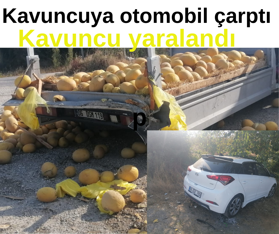 Kavuncuya Otomobil Çarptı: Mehmet Baran Yaralandı