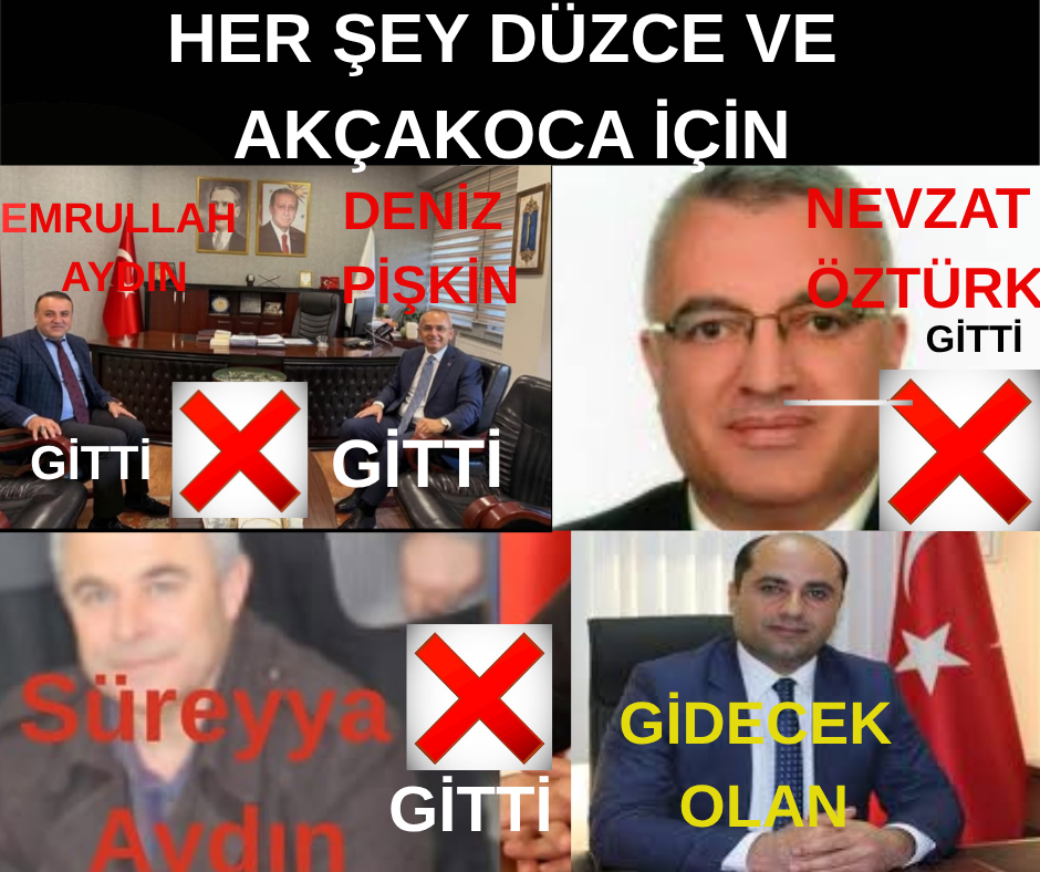 Her Şey Düzce ve Akçakoca İçin: Gidenler ve Gidecek Olanlar